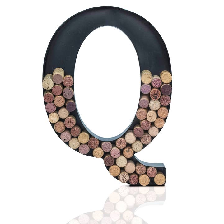 MADE EASY KIT - Wholesale Wine cork holder - Made Easy Kit Metal Letter Wine Cork Holder w/Wall Mount Kit29