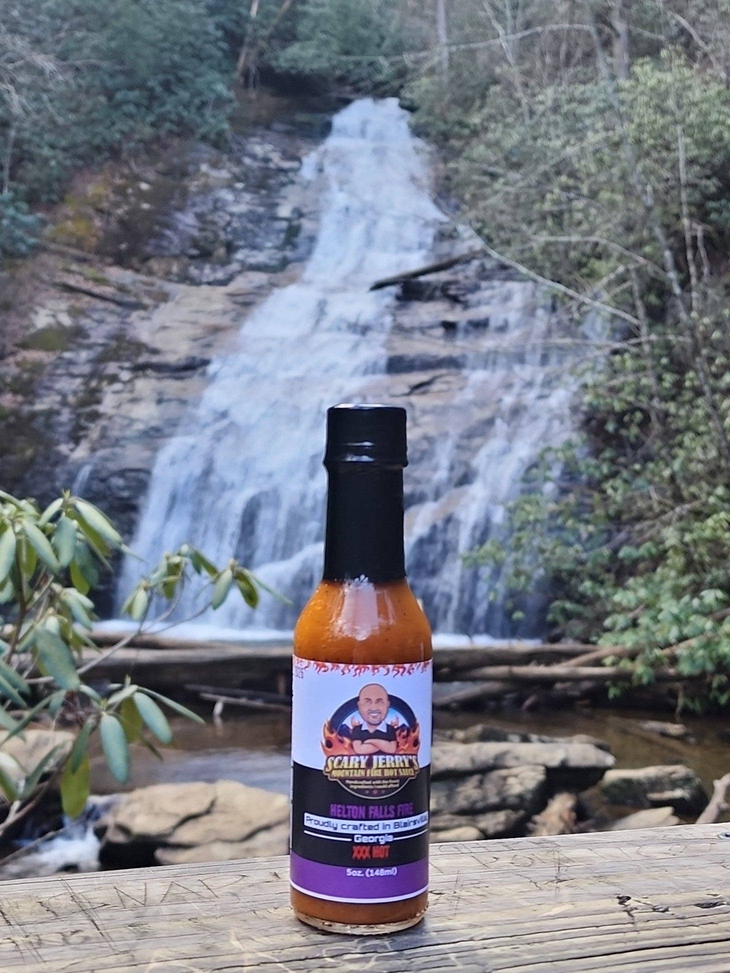 Scary Jerry's Mountain Fire Hot Sauce - Wholesale Hot Sauce - Helton Falls Fire Hot Sauce2