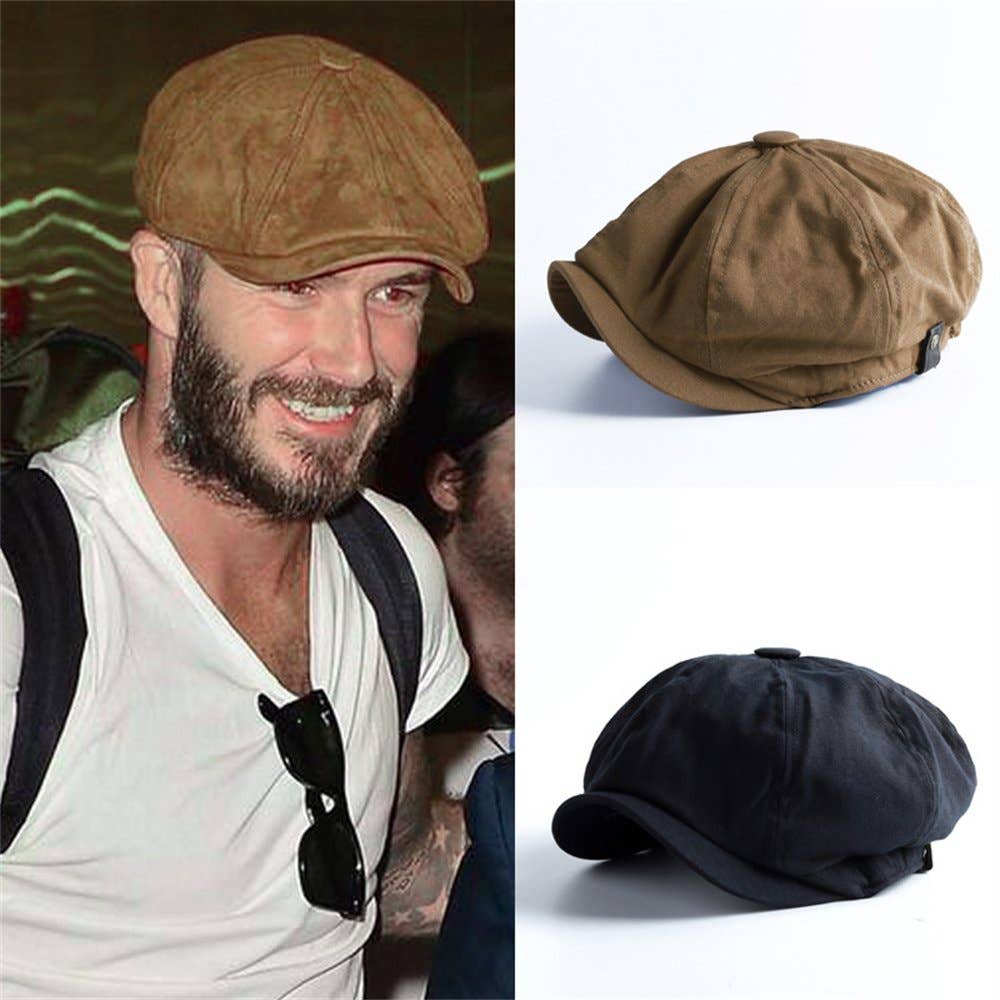 Syrrios Gifts LLC - Wholesale Newsboy/Schoolboy Hat - Men's - Peaky Blinders Hat Newsboy Flat Cap Herringbone Baker Boy11