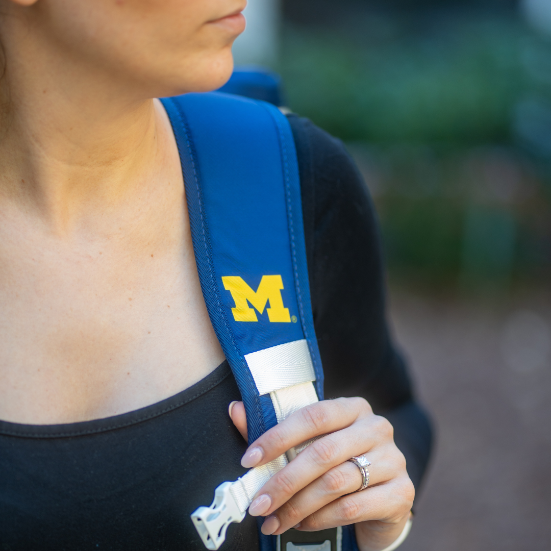 Varsity Cooler - Wholesale Cooler/Cooler Bag - University of Michigan Backpack Cooler3
