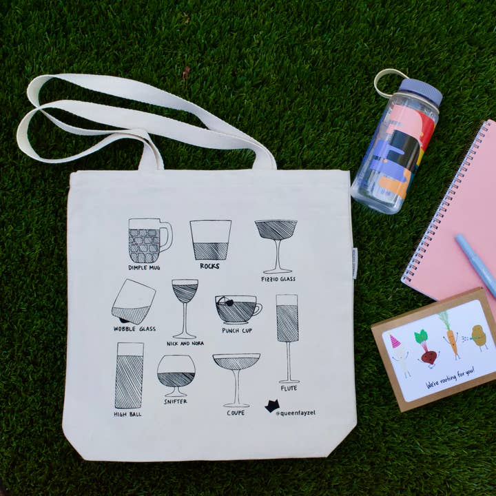 Queen Fayzel - Wholesale Tote Bag - Unisex - Drinkware Organic Canvas Tote Bag1