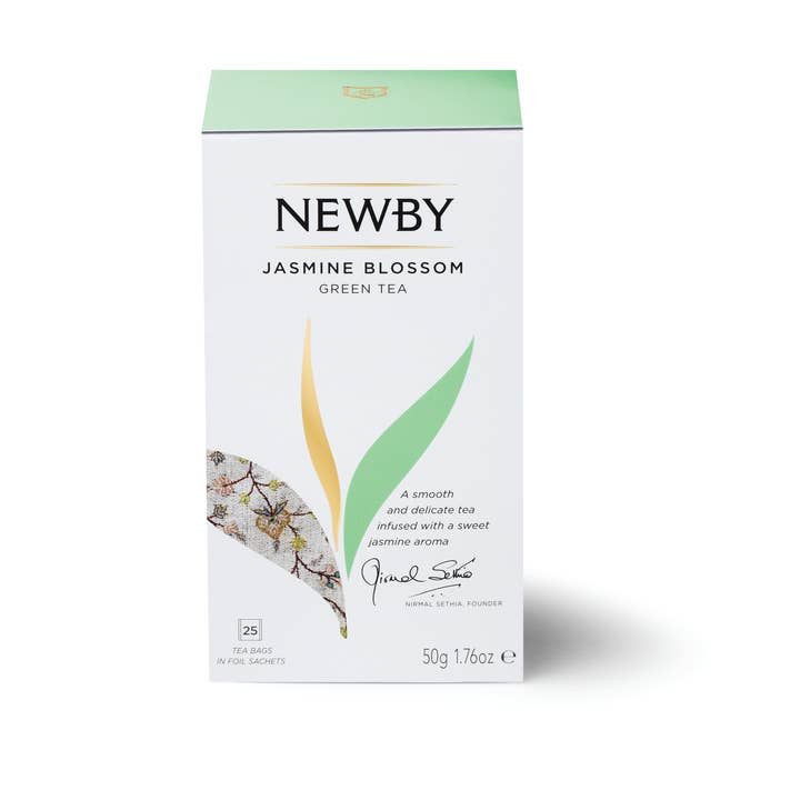 Newby Teas USA - Wholesale Tea Bags - Jasmine Blossom - 25 Count Tea Bag
