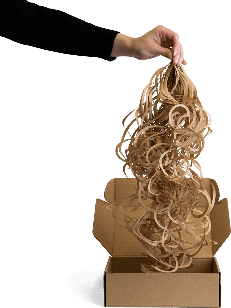 EcoEnclose - Vente Papiers de soie - SpiroPack Nest Eco, papier kraft 100 % recyclé, 10 livres2