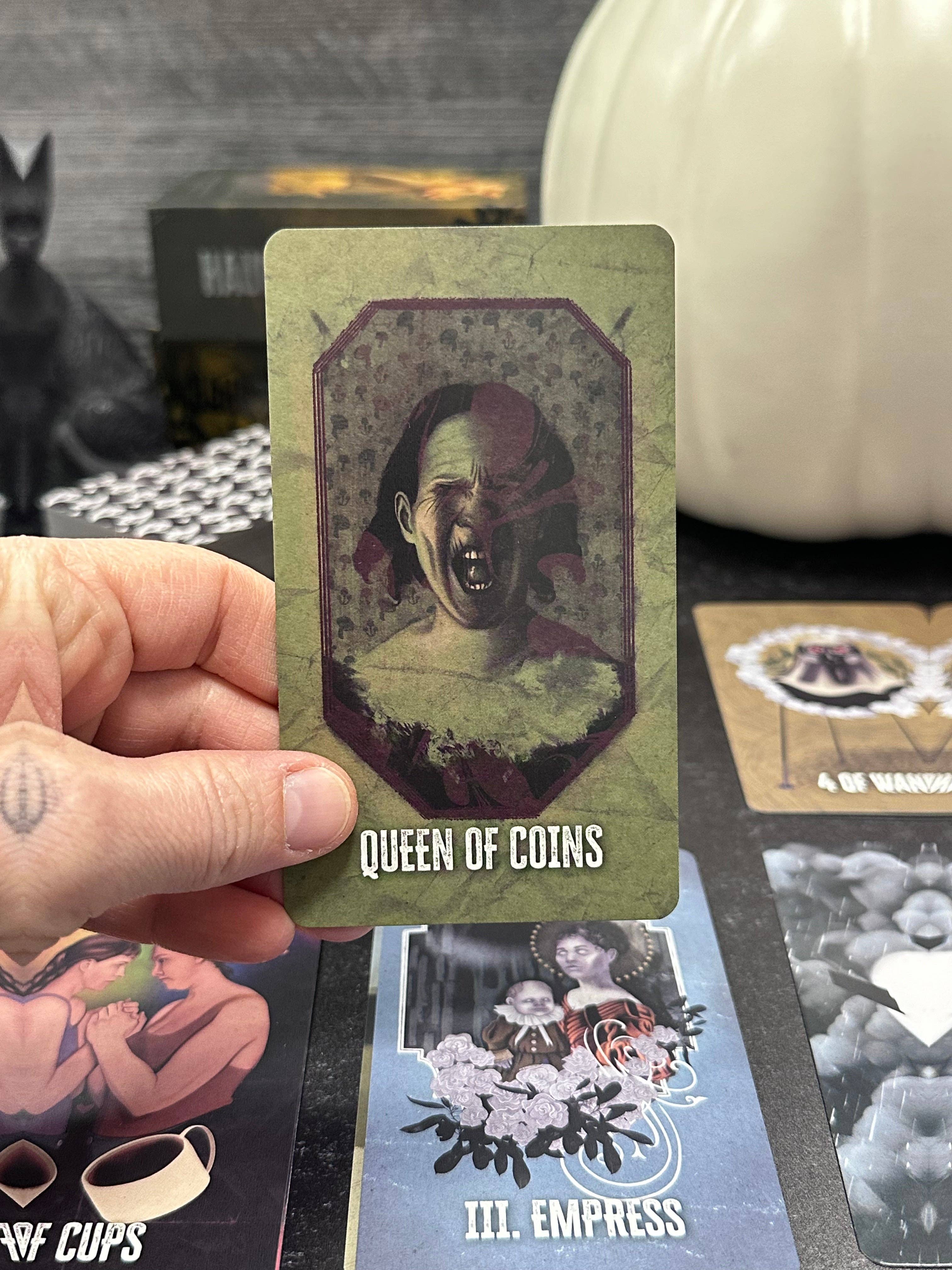 Killerpancake Illustration - Wholesale Tarot/Oracle Card - HAUNTED: A Cursed Appalachian Tarot Deck2