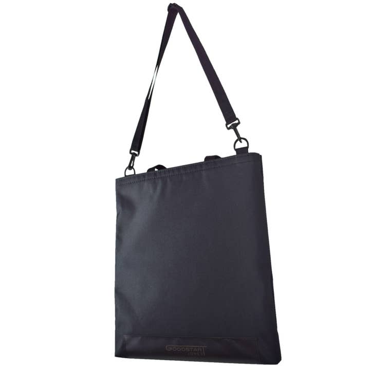 GOODSTART JONES – Großhandel Tragetasche – Unisex – Große Einkaufstasche 45x35 cm | SCHWARZ