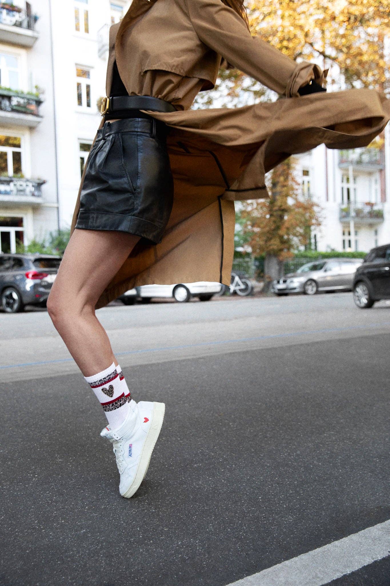 LOONES - Wholesale Socks - Unisex - LEO Heart | white1