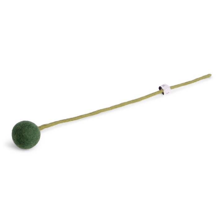 Flower Dark Green 1.2 inches for wholesale by Gry and Sif