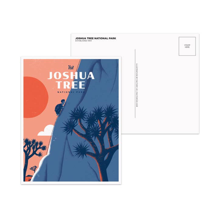 Factory 43 - Wholesale Postcard - Joshua Tree National Park Postcard