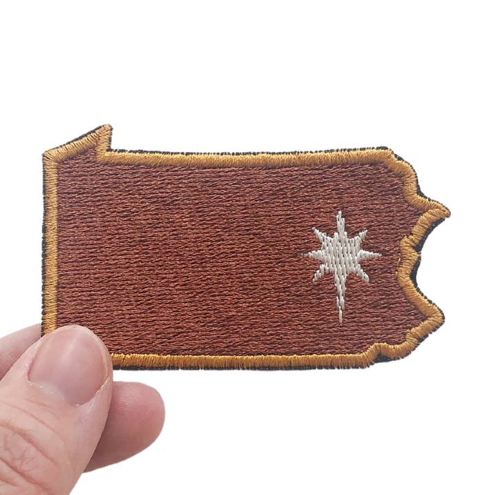 Boho Pennsylvania State Outline Patch for engroshandel hos Threads By Gram