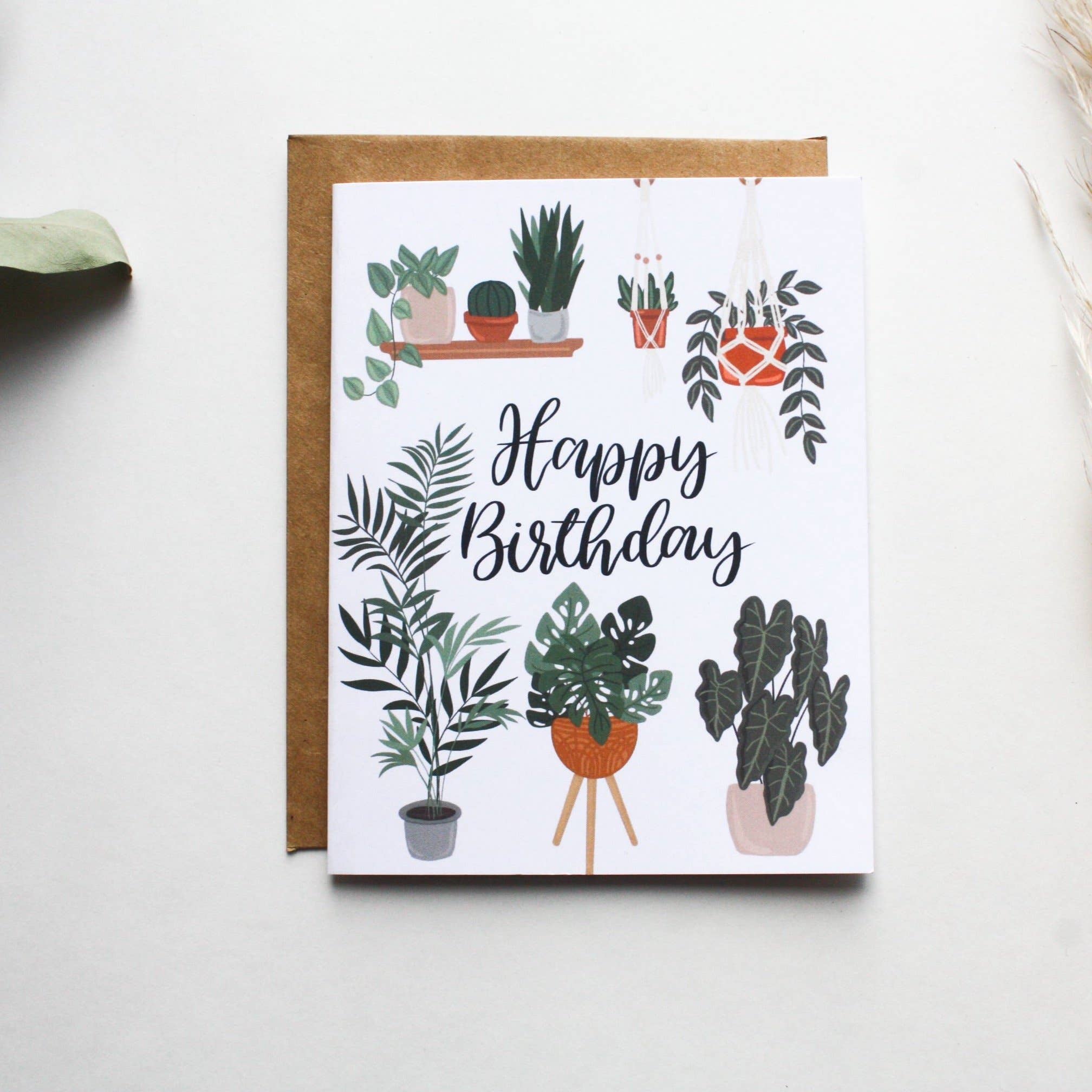 Jess' Paper Co. – Großhandel Geburtstagskarten – Pflanze Happy Birthday Karte1
