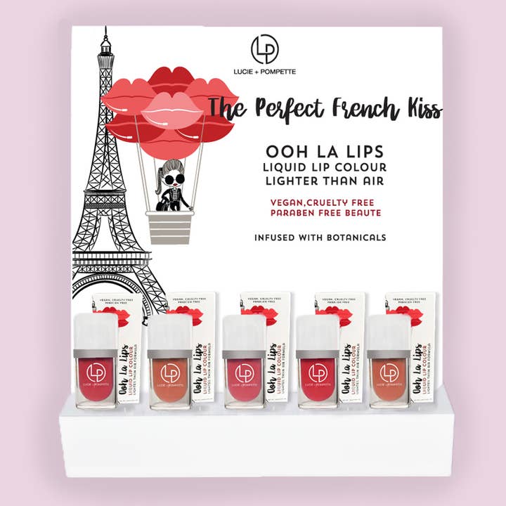 OOH LA LIPS Liquid Lipstick Intro Kit for wholesale by Lucie + Pompette