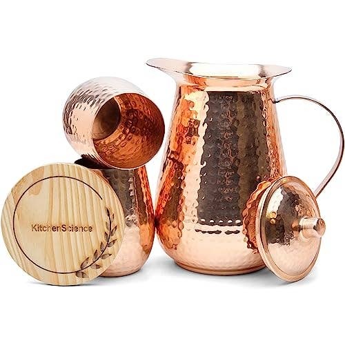 Advanced Mixology - Wholesale Pitcher - Kitchen Science Copper Water Jug Set1