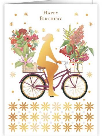 happy birthday bicycle 3595 for wholesale by Actetre Deutschland Gmbh