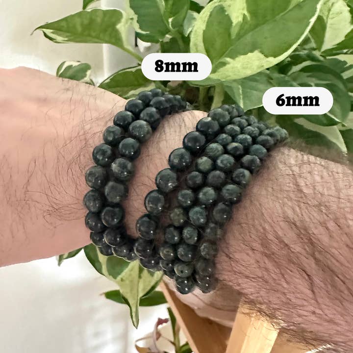 Pebble House - Wholesale Beaded Bracelet - Kambaba Jasper Bracelet 8mm or 6mm - Crystals & Stones5