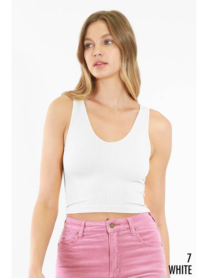 NIKIBIKI - Wholesale Knit Top - Women's - NS8152 - Reversible Ribbed Crop Top23