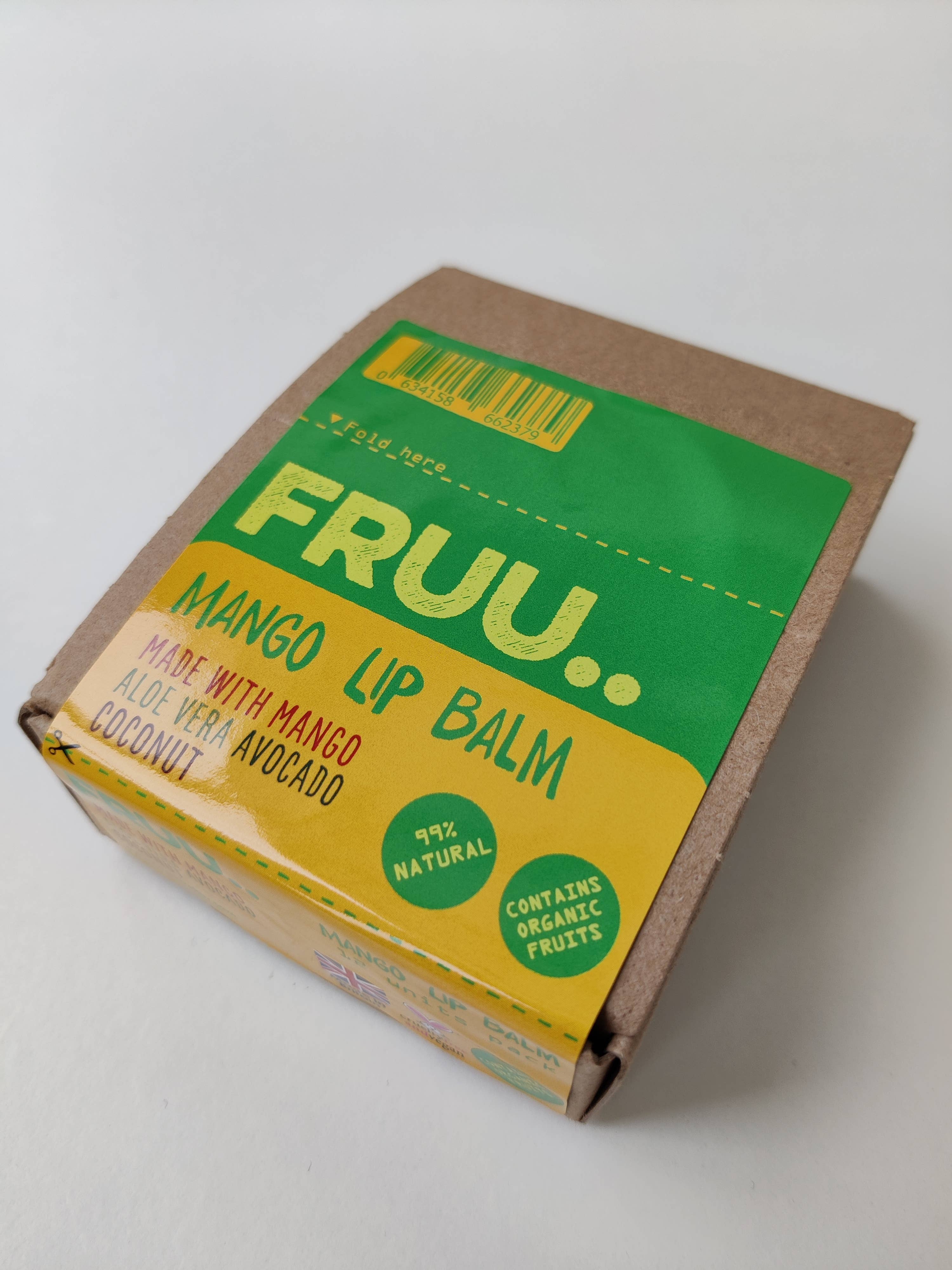 FRUU Cosmetics – wholesale Lip Balm – FRUU Mango Lip Balm1