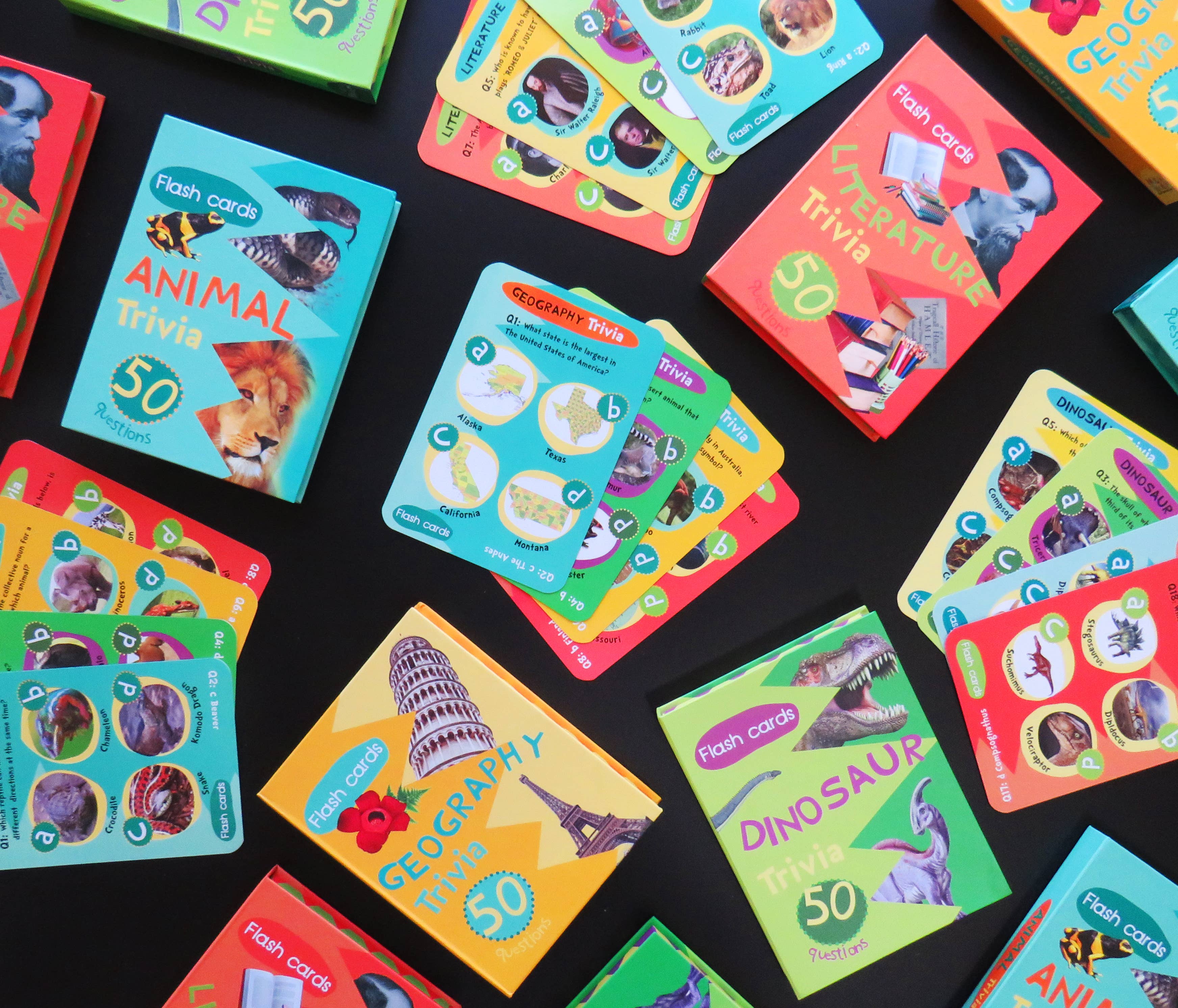 Robert Frederick Ltd – wholesale Learning cards – Child & baby – Flash Cards - Dinosaur Trivia1