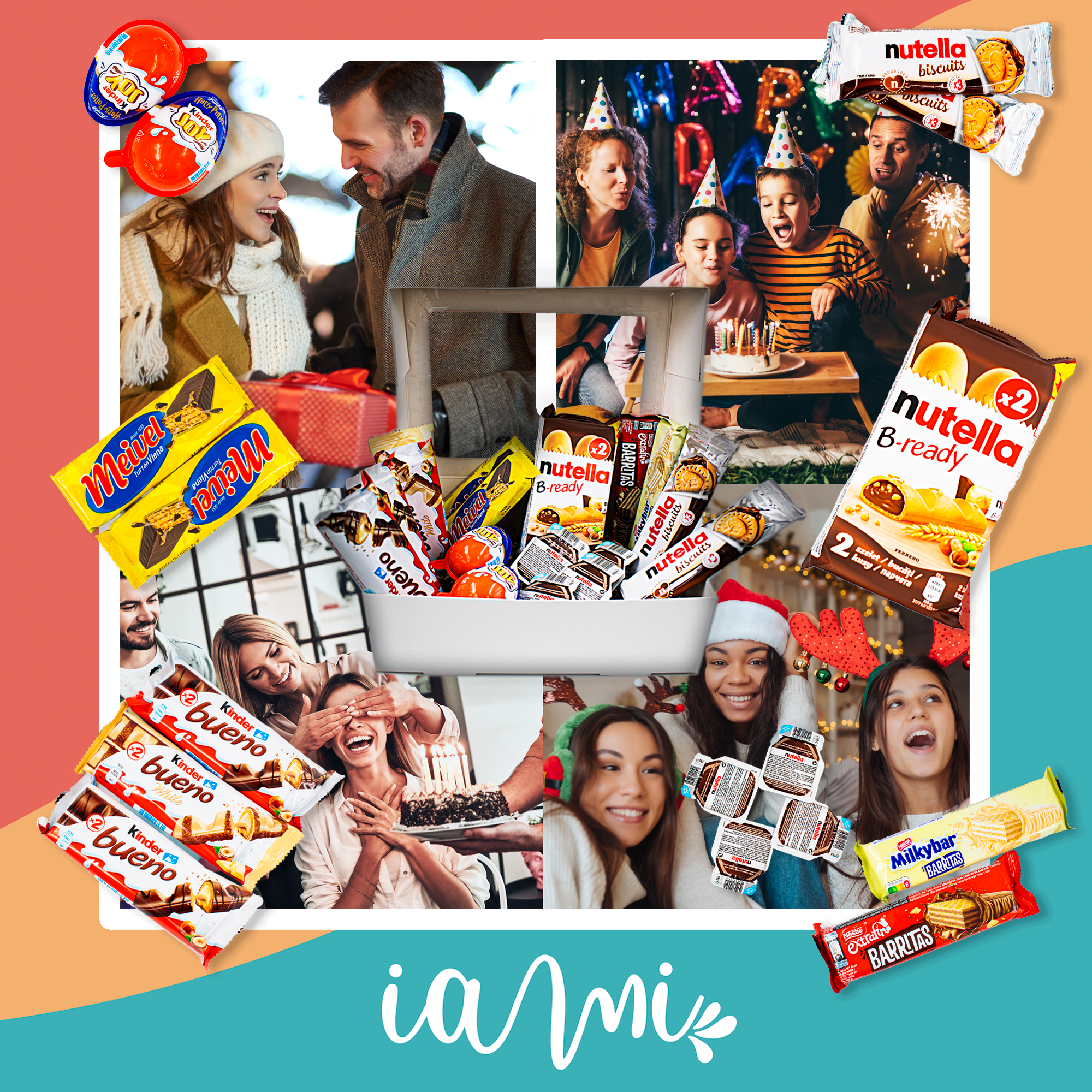 IAMI - Wholesale Chocolate Box - Nutella Gift Box - Kinder. White Chocolate Box.3