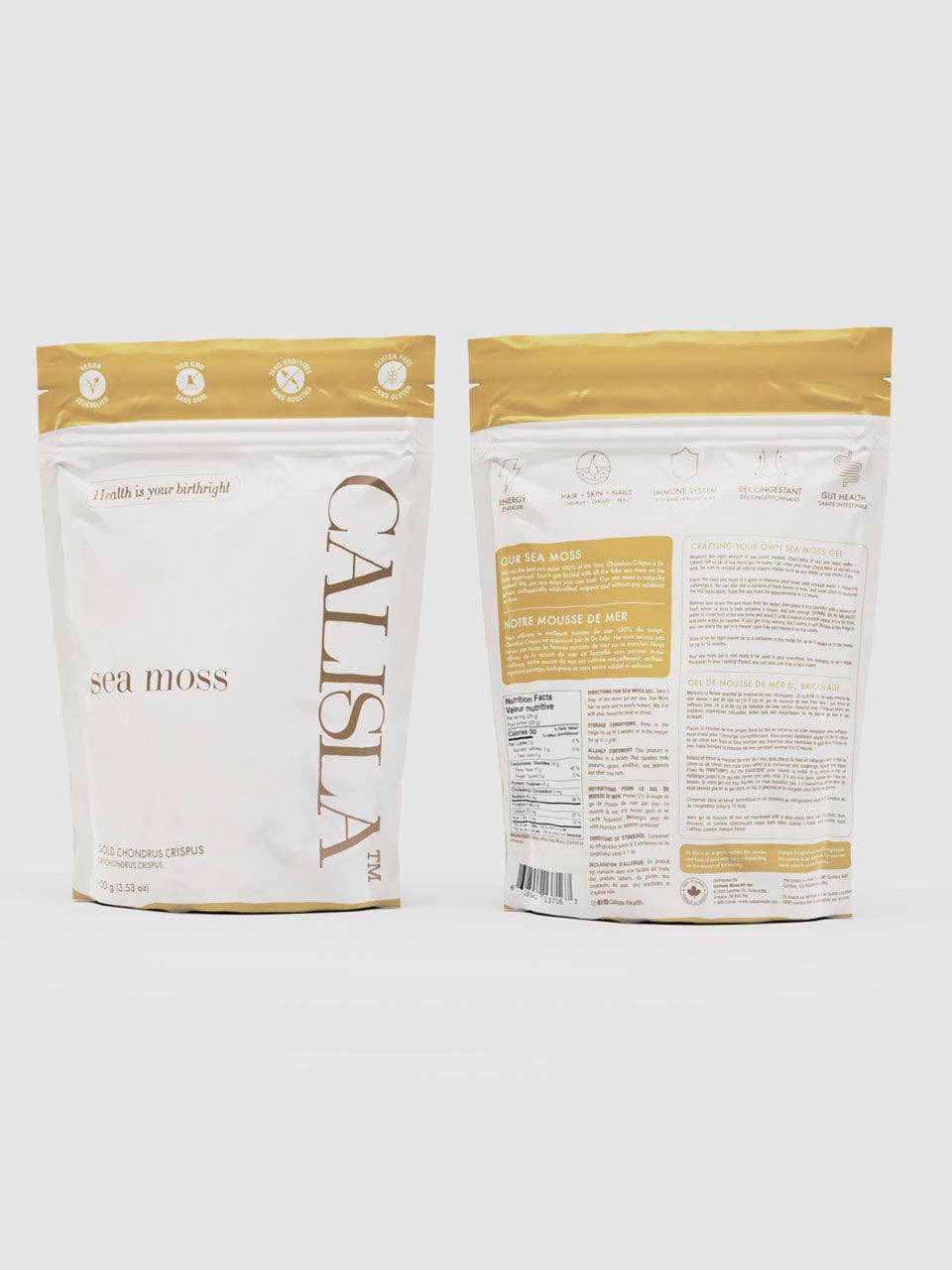 Calisla - Wholesale Oral Supplement/Vitamin - Gold Irish Sea Moss3