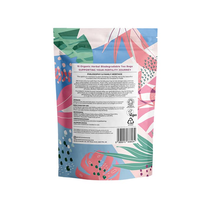 Myrtle & Maude - Wholesale Nursing Tea - Maternity - Organic Fertility Tea