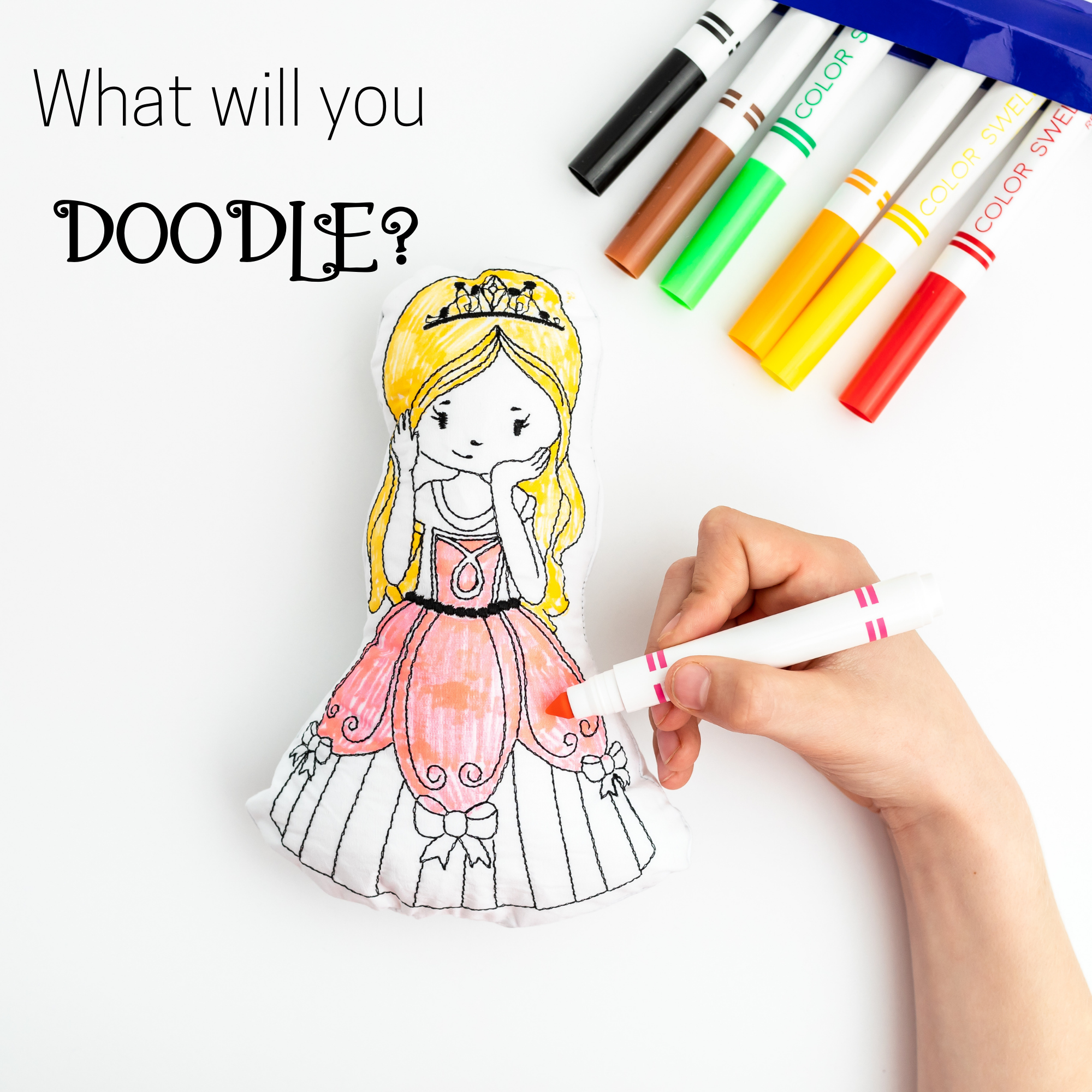 Tiny Owls Gift Co. - Wholesale DIY Craft Kit - Kids - Whimsical Teapot Reusable Coloring Craft for Kids4