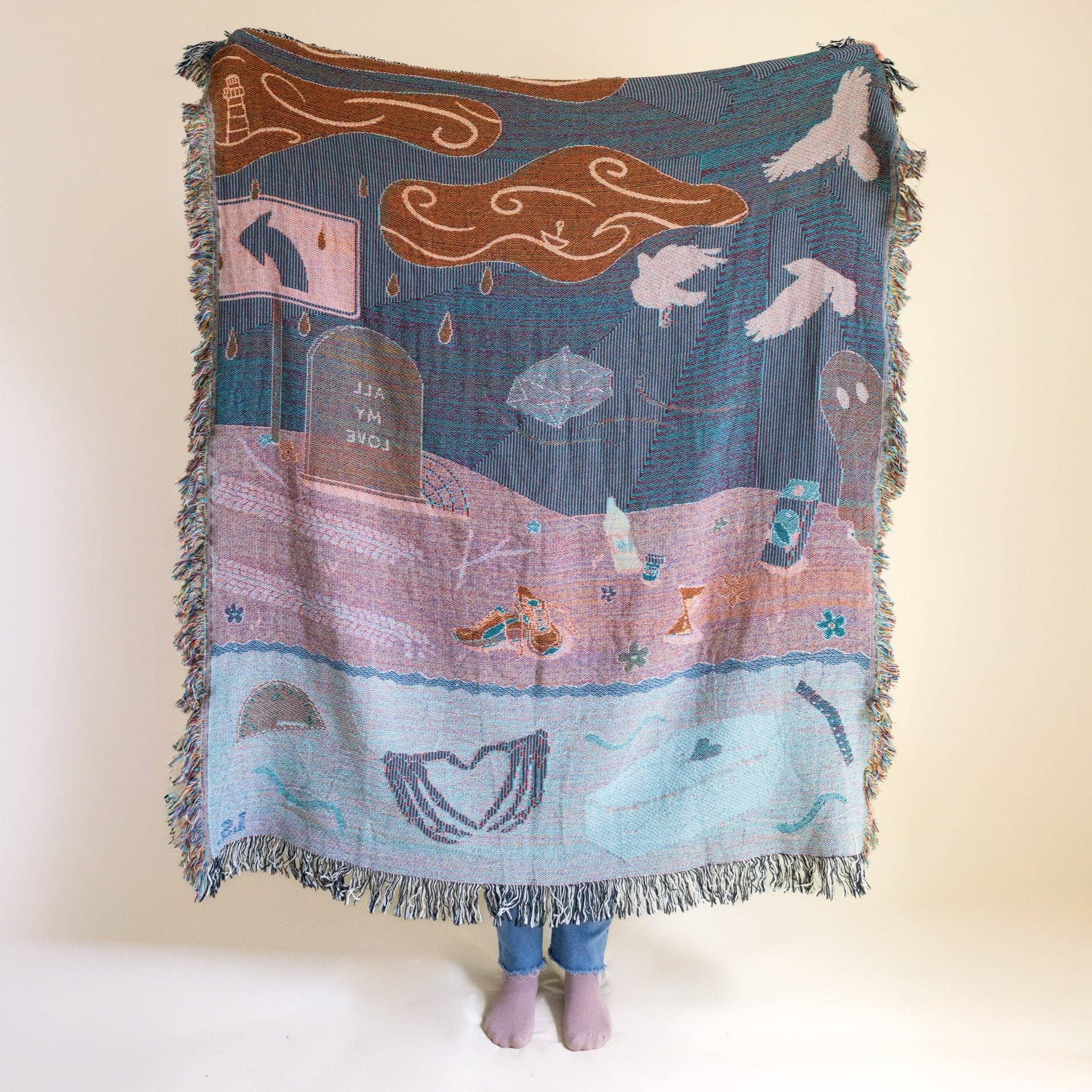 Lindy Stark Designs - Wholesale Throw Blanket - All My Love Blanket5