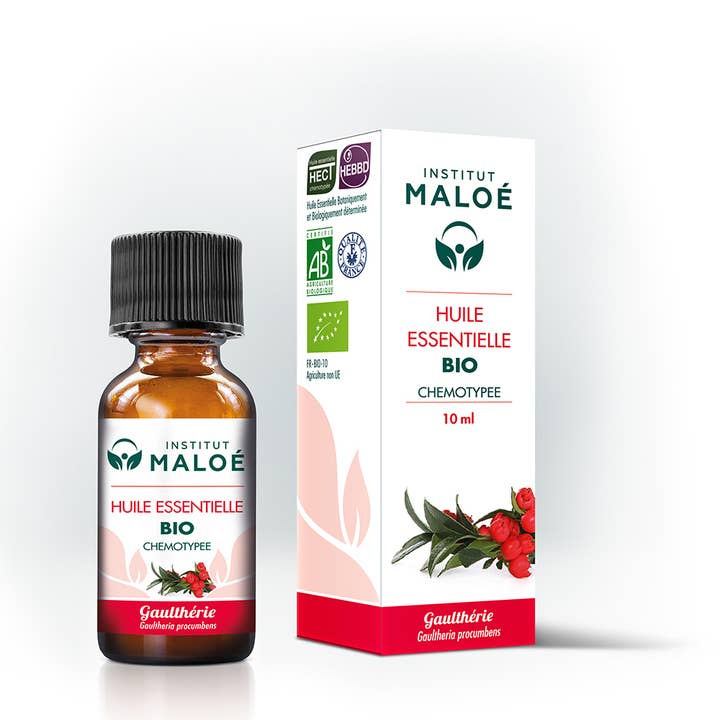 Institut Maloé - Venta al por mayor Aceite esencial - Aceite esencial de gaulteria ecológico - 10 ml