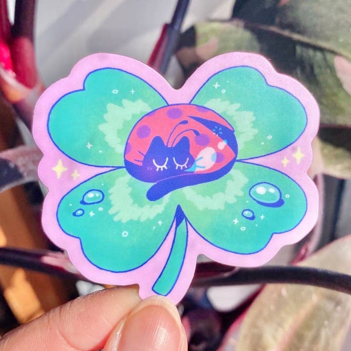 Ladybug Kuni Sticker for wholesale by Radhia Rahman