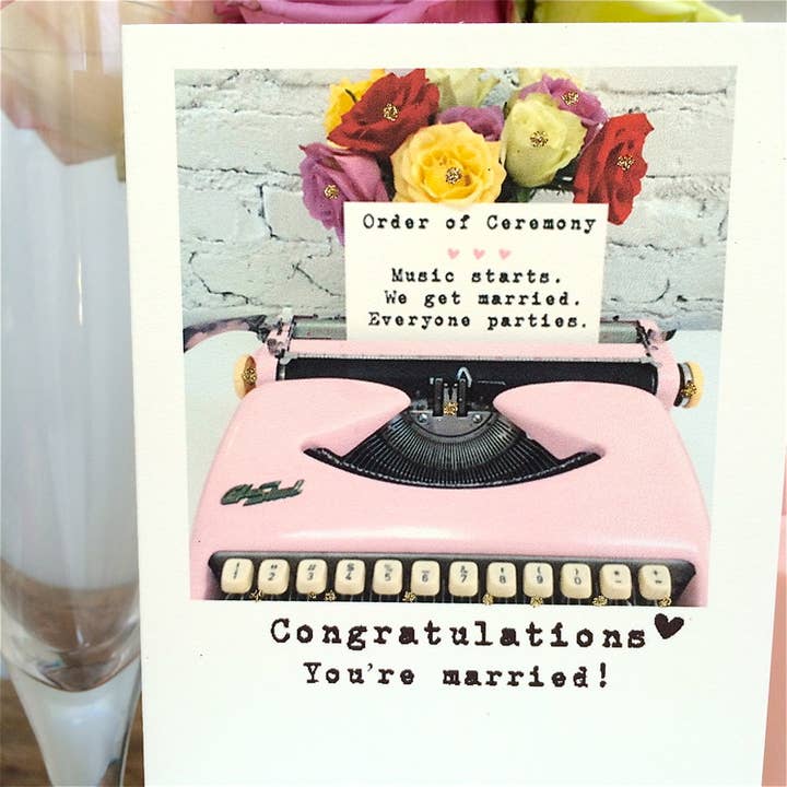 Paperlove Boutique - Wholesale Wedding Card - Congrats on Marriage1