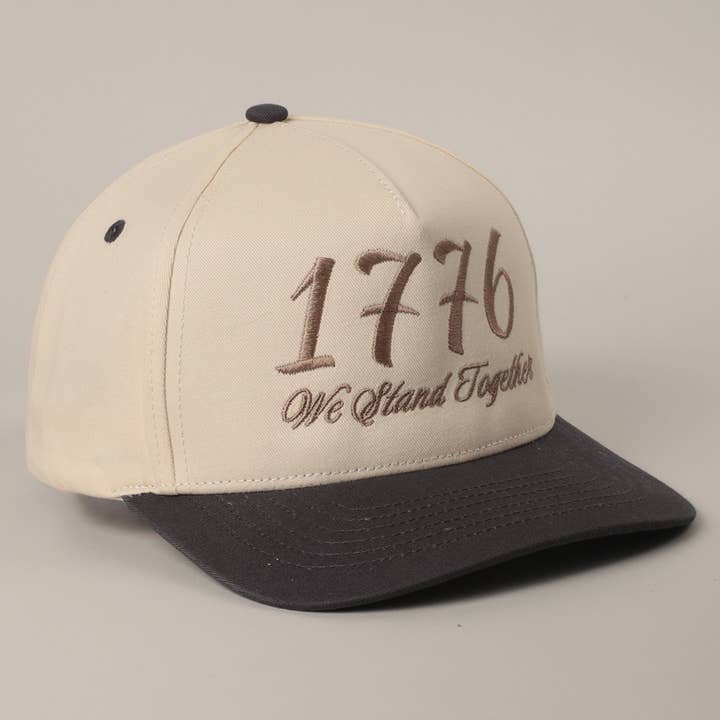 Fashion City - Vente Casquette de camionneur – unisexe - Casquette Trucker Bicolore 1776 We Stand Together5