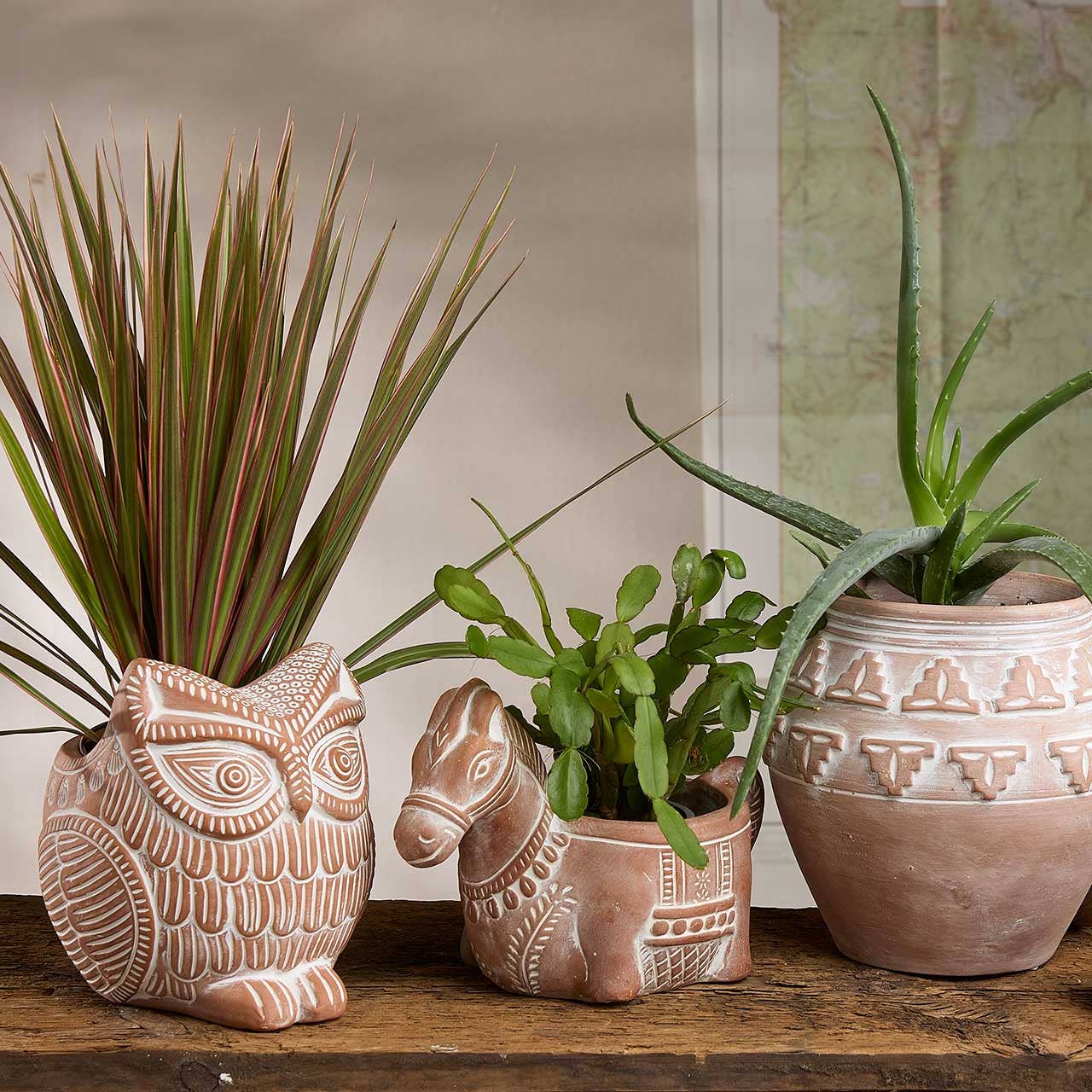 SERRV International - Wholesale Plant Pot - Owl Terracotta Planter2