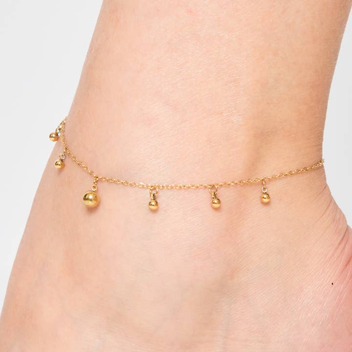 BYREN | ÉLINE L'ATELIER - Wholesale Anklet - 624RX01 stainless steel ankle chains1