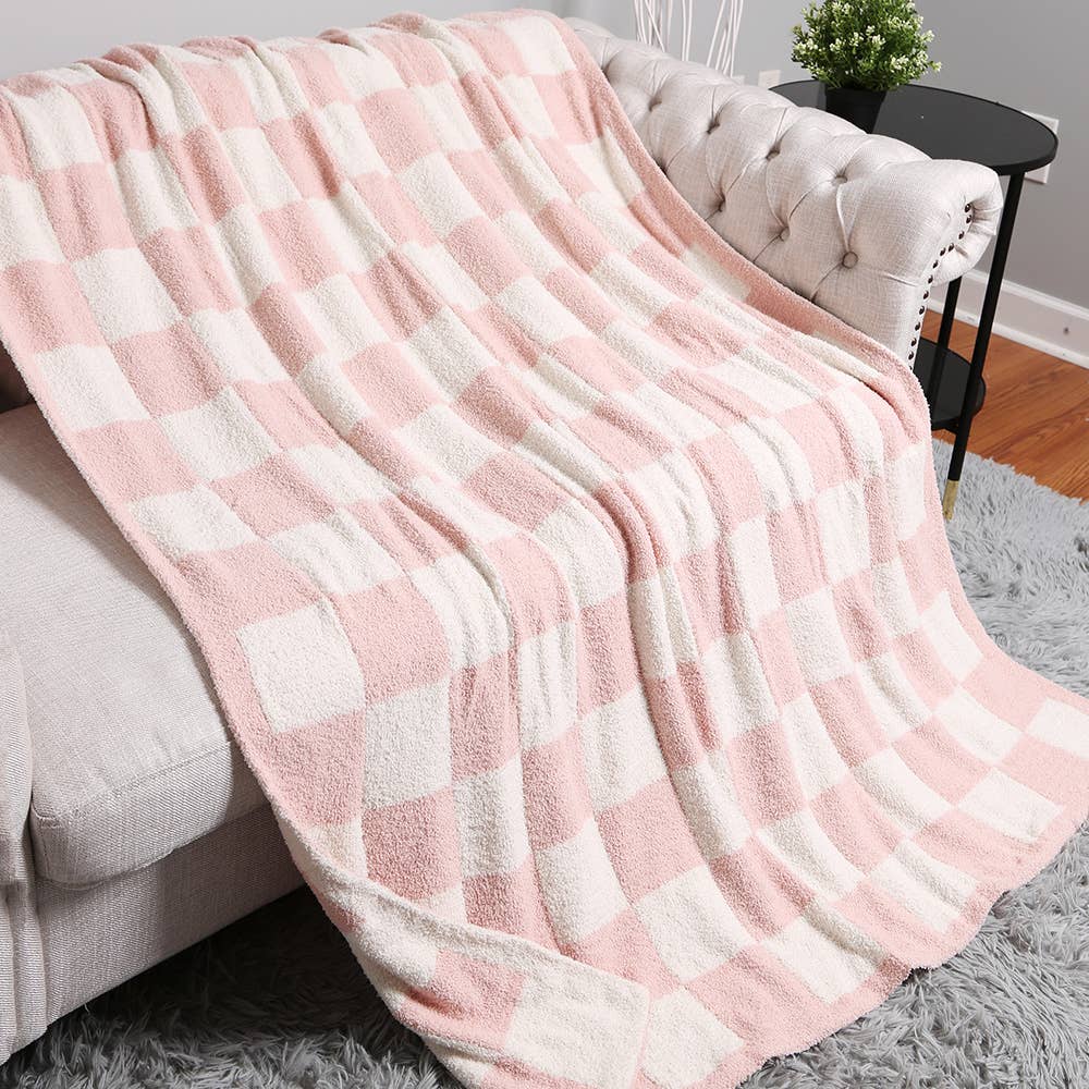 Sensibling Corp. – wholesale Throw blanket – Reversible Checkerboard Patterned Throw Blanket
28