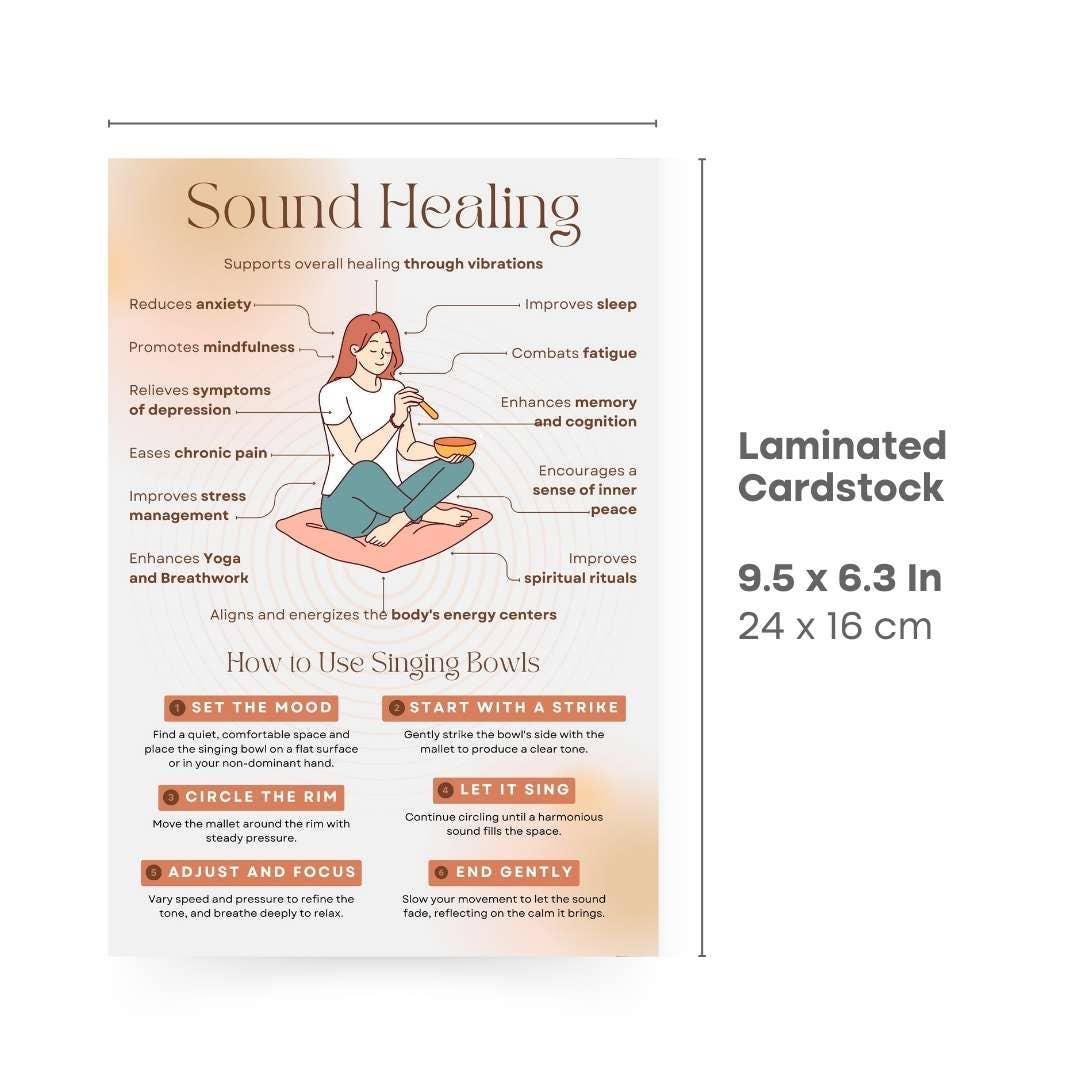 Stonebridge Imports – wholesale Body, mind and spirit – QuickStudy Guide 2.0 - Sound Healing1