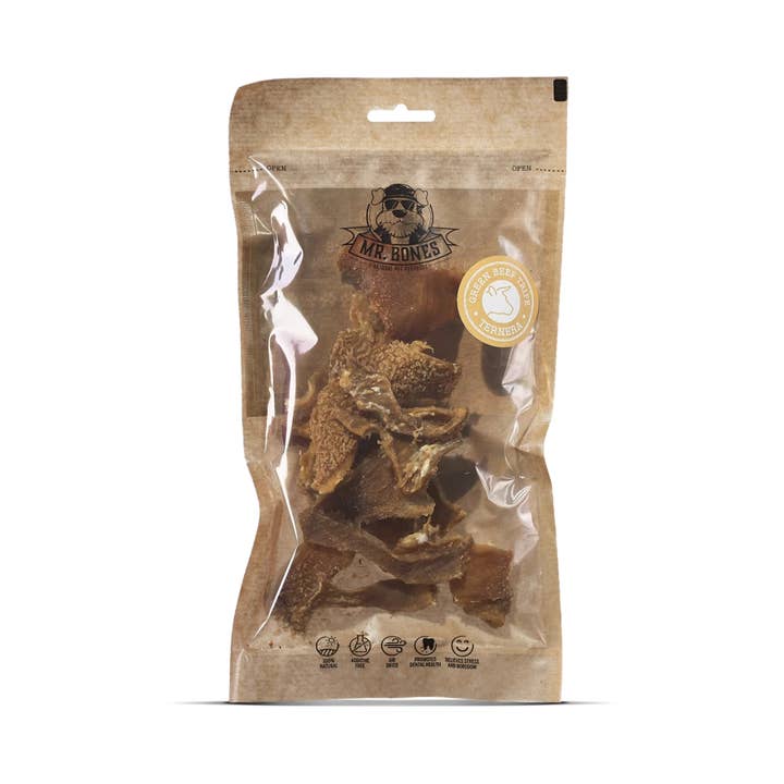 Mr.Bones - Natural Pet Products - Wholesale Pet Treats - Dog - Natural snack for dogs - Green Beef Tripe