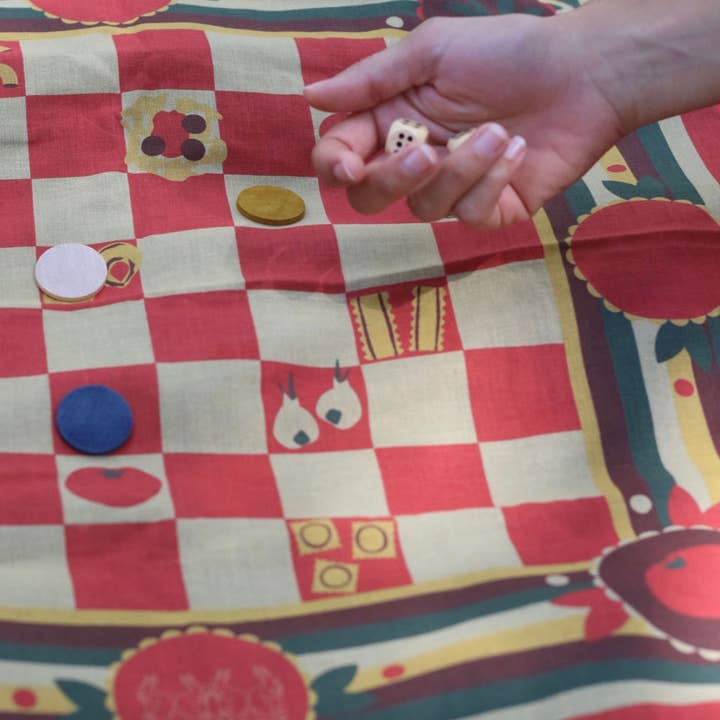 FOUR RABBIT – wholesale Board game – Lotsa Pasta Bandana Board Game