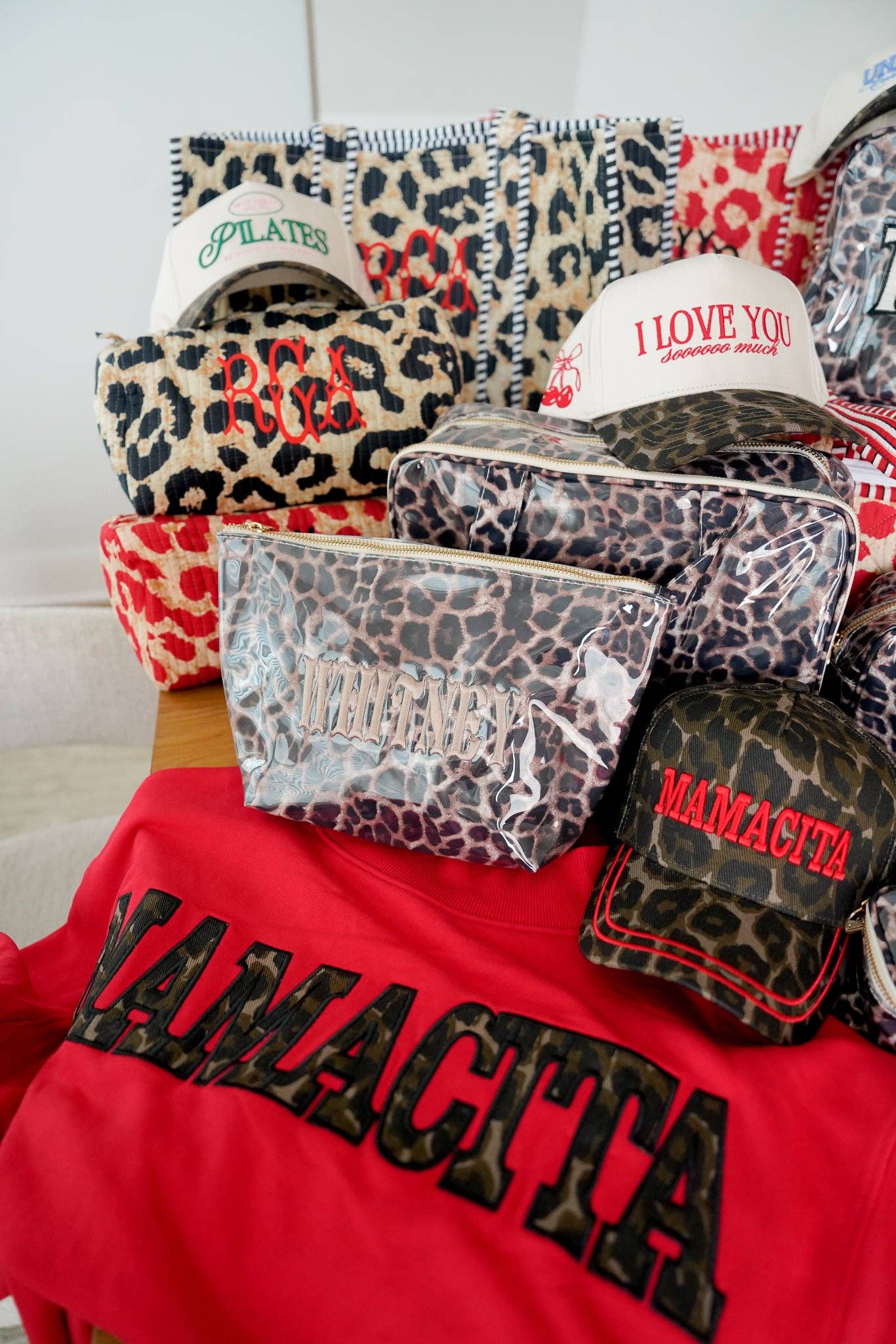 KENZKUSTOMZ - Vente Trousses de maquillage/cosmétique - Léopard - Sac à revêtement transparent9