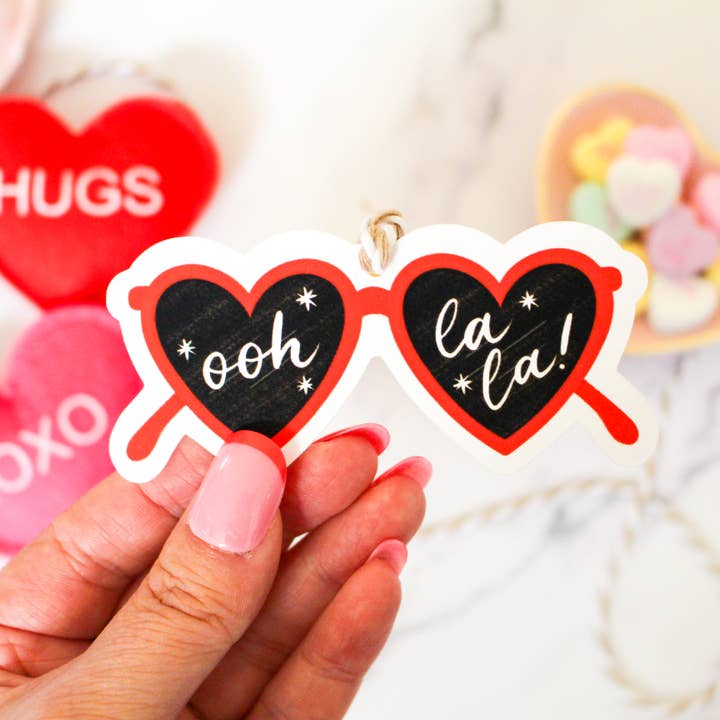 Ooh La La Gift Tags (Set of 8) for wholesale by Julia Kestner Designs