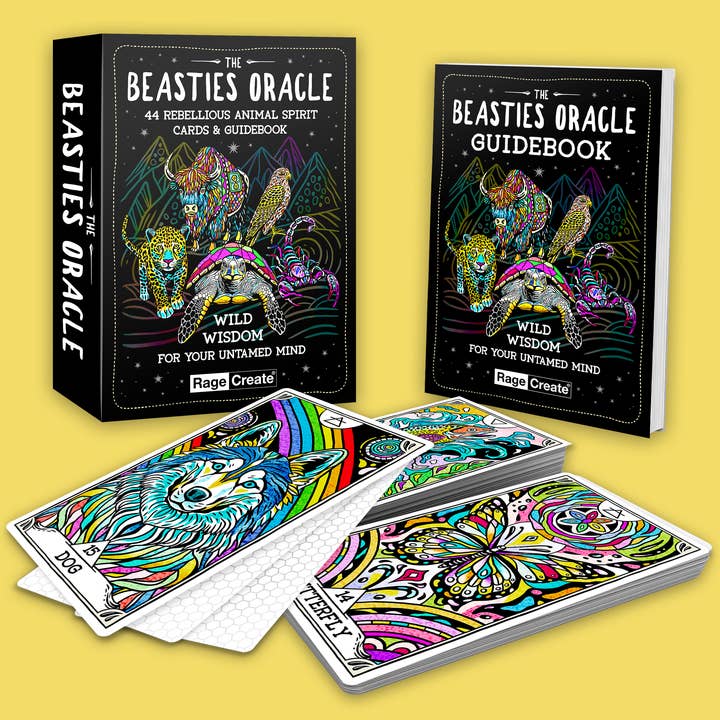 Rage Create - Wholesale Tarot/Oracle Card - The Beasties Oracle Deck2