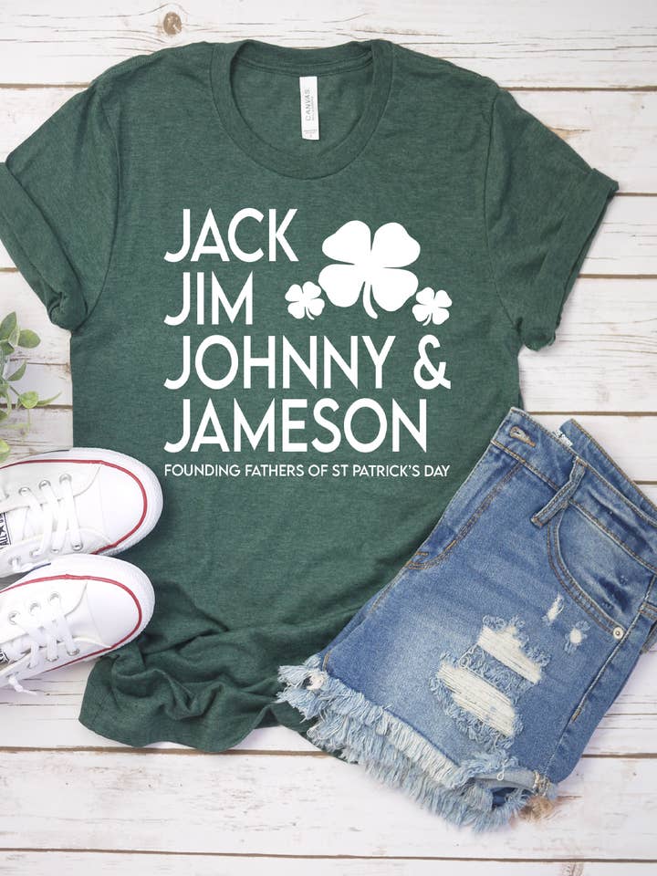 Southern Attitude Designs Inc - Wholesale T-Shirt (Graphic) - Women's - Founding Fathers0