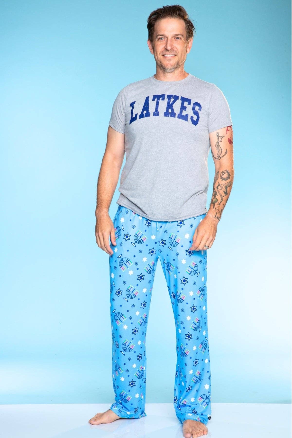 PixieLane - Wholesale Lounge Set - Men's - Men's Triblend Tee & Simply Soft Karate Pant5