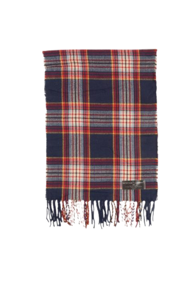 David And Young - Wholesale Scarf - Unisex - Softer than Cashmere PLAID BUFF Vegan Cashmere Touch Scarves33