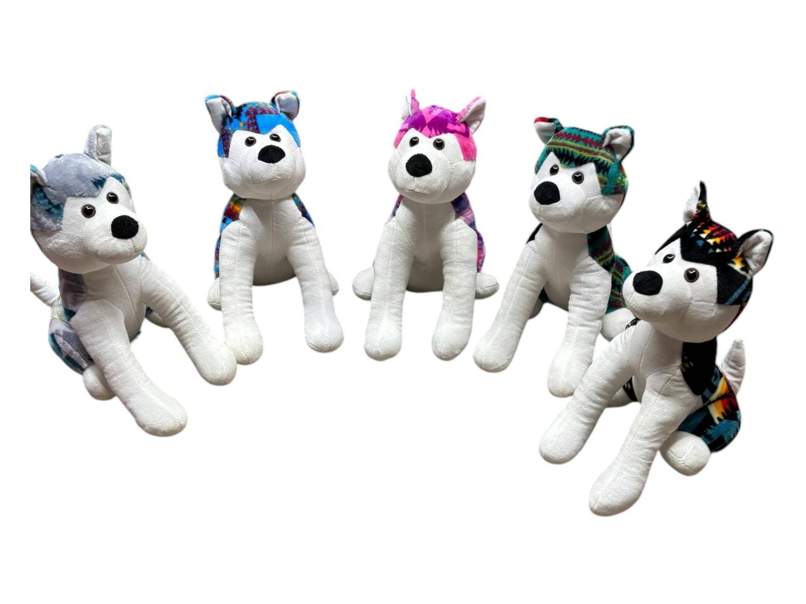 Nativo - Wholesale Stuffed/Plush Toy - Kids & Baby - PSA-LWOLF - Plush Stuffed Big Wolf - Pack of 6 Pcs 4