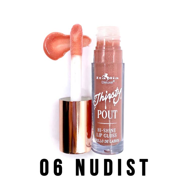 BrookPark Beauty - Wholesale Lip Gloss - THIRSTY POUT HI-SHINE LIP GLOSS