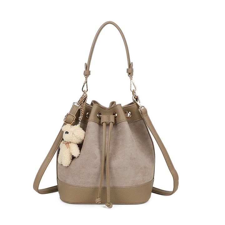 Gallantry - Wholesale Shoulder Bag - Women's - Oria Suedine(KJ-62050-1)4