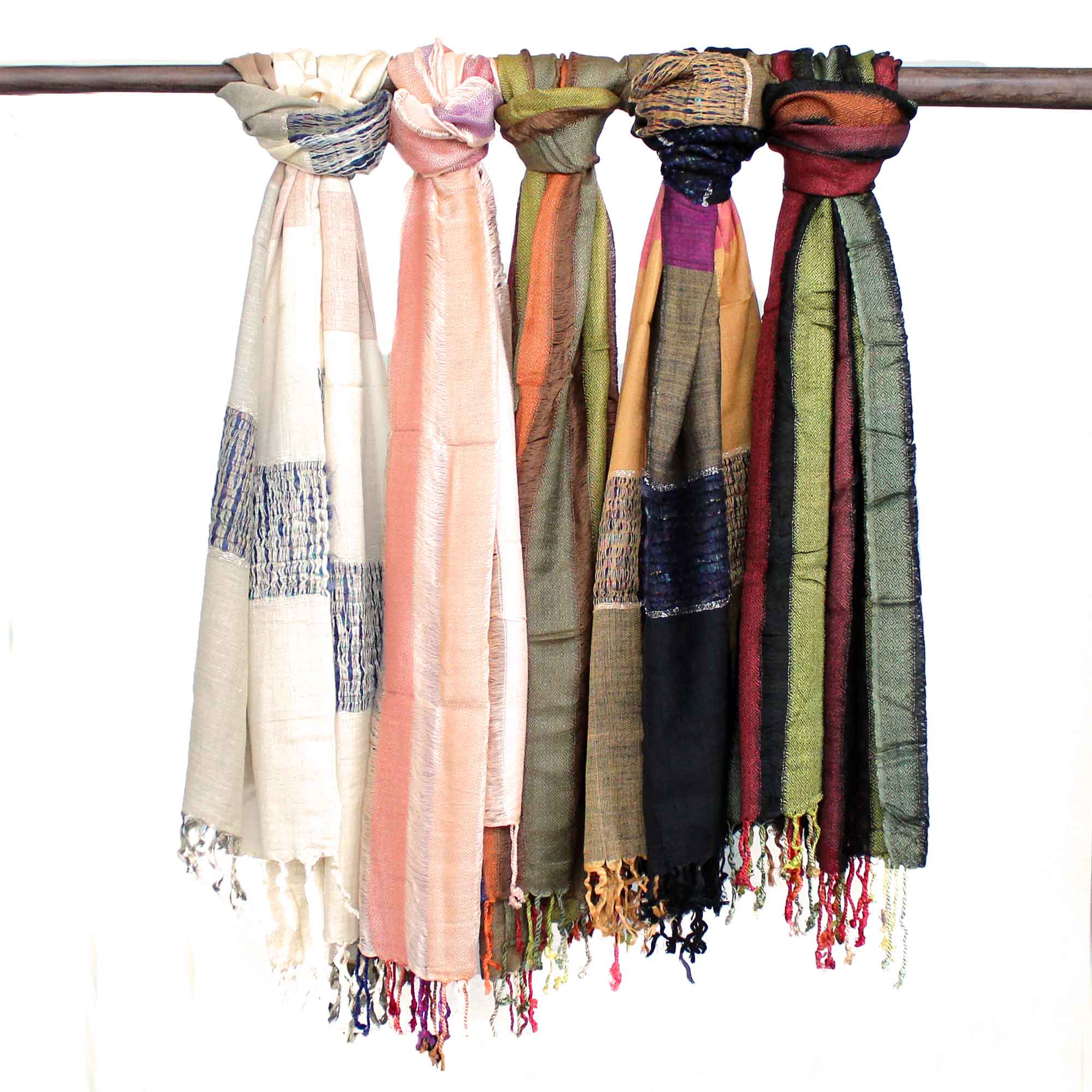 Ancient Wisdom – wholesale Scarf – Women's – Indian Boho & Varanasi Scarves (Mixed Packs)13