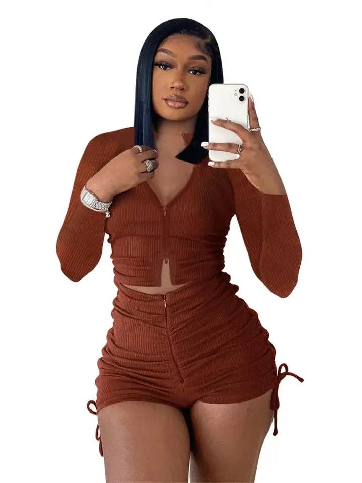 "Baddie" Two-Piece Set for wholesale by Lashed By Yaz