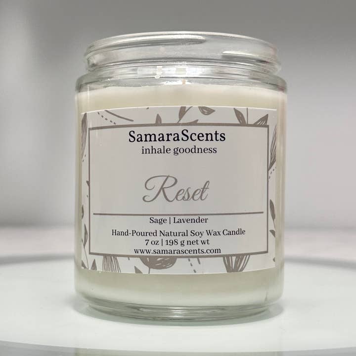 Sojawachskerze für den Großhandel von SamaraScents