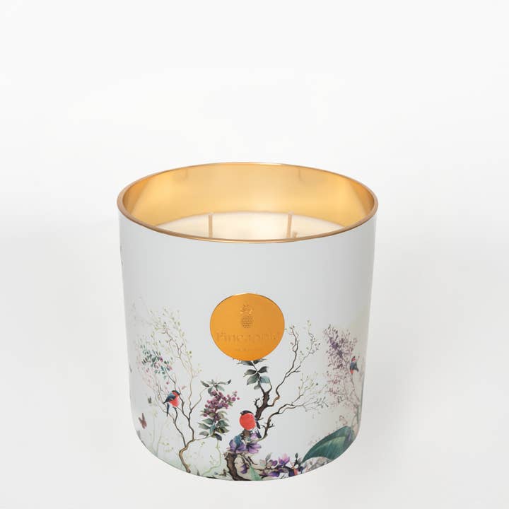 Scented candle 100% vegetable wax -Spring Renaissance for wholesale by PINEAPPLE SIGNATURE