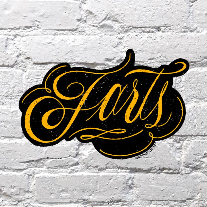 Enkele sticker scheten voor wholesale door Bench Pressed